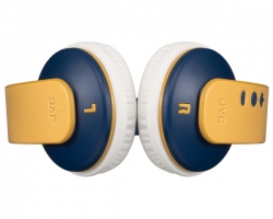 JVC, HA-KD10W-YE, Fully-Enclosed Dynamic Headphones