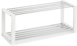 Suolas, metalinis, MDF, baltas, 80x32x30cm