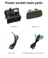 LNMH02SV, Monitor holder, Mercedes benz, beige