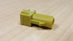 Fakra, connector, curry, long, male 