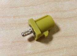 Fakra, connector, curry, male 