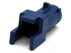Fakra, connector, blue long one 