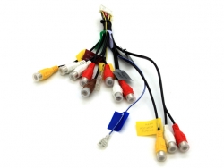 RCA connector for Pioneer AVIC-D3 24pin AV 