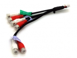 RCA connector for Pioneer DEH-P80MP 12pin AUDIO 