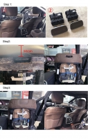 LNMH02SV, Monitor holder, Mercedes benz, beige