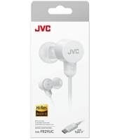 JVC, HA-FR29UC-WU, baltos sp. dinaminės ausinės 