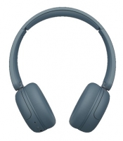 JVC, HA-S59W-AU, retro mėlynos sp. dinaminės ausinės, mikrofonas 