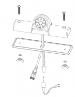 LAUNCM14 Universal rear view camera 