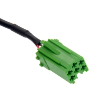 Renault AUX 3,5mm įėjimo adapteris per CD changer jungtį,