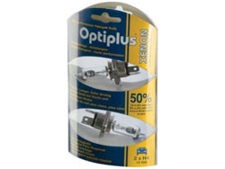 Bosma lempučių komplektas H4, P43t, 60/55W, optiplus +50%