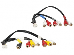 RCA connector for Alpine INA-W900 10/12pin AV 