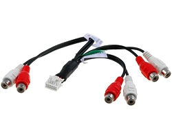 RCA connector for Pioneer DEH-P80MP 12pin AUDIO 