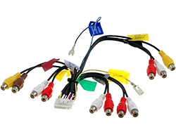 Pioneer, RCA linijinė jungtis, AVIC-F900BT, 24pin AV