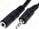 CABLE-403/3.5 AUX įėjimo laidas, 3.5mm kištukas-3.5mm lizdas 