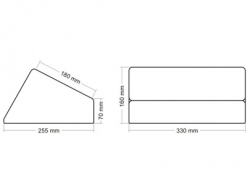 Korpusas žemu dažnių garsiakalbiui MDF12, 5l 