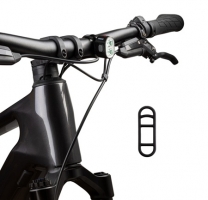 Bosma, dviračio žibintų komplektas 8074, 100/30Lm, 350/200mAh, IPX 