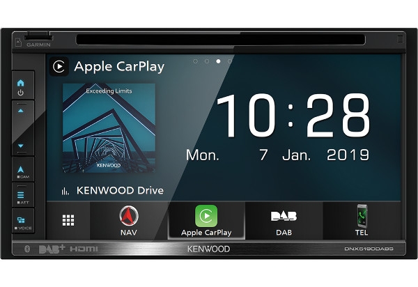 Kenwood, DNX-5190DABS 2-DIN DVD multimedija su navigacija, Bluetoo 