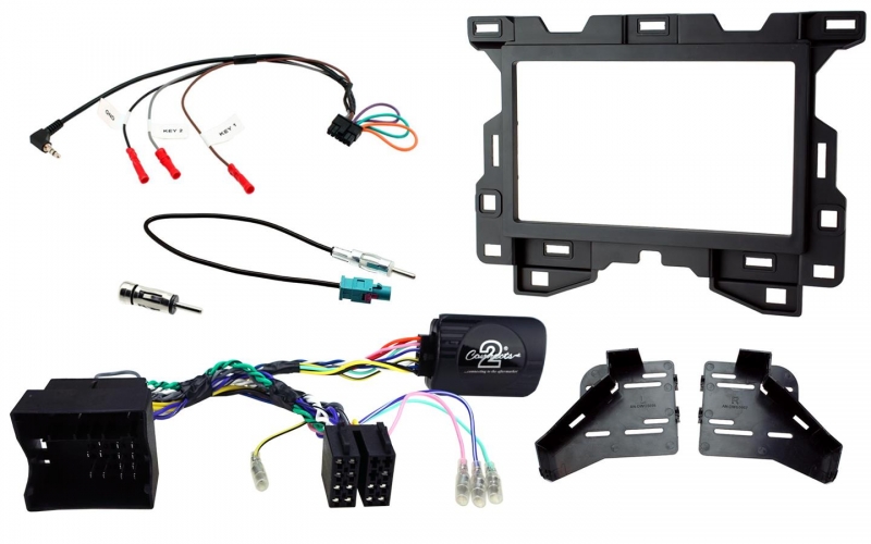LAMBF17D, rėmelis 2 DIN magnetolai Mercedes Sprinter + montavimo k 