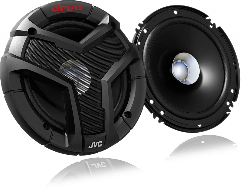 JVC, CS-V618, 16 cm /6.5" 2-juostų koaksialiniai garsiakalbiai 