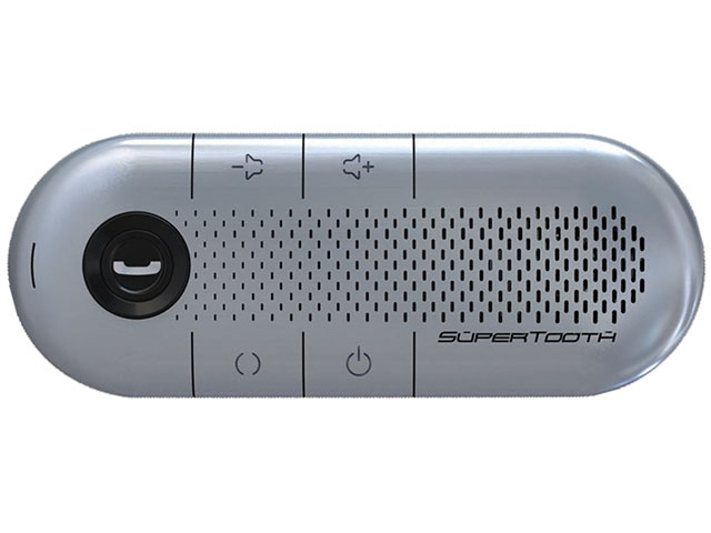 SuperTooth CRYSTAL sidabrinė Bluetooth laisvų rankų įranga 