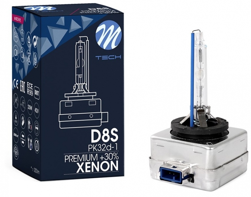 Lemputė XENON D8S 4300K, 1vnt 