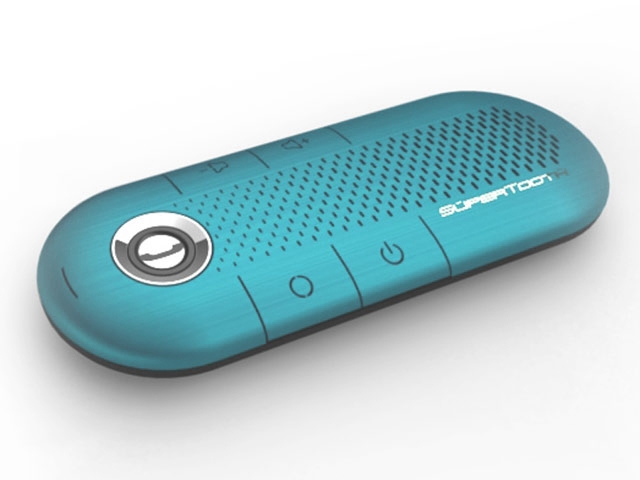 SuperTooth CRYSTAL mėlyna Bluetooth laisvų rankų įranga 