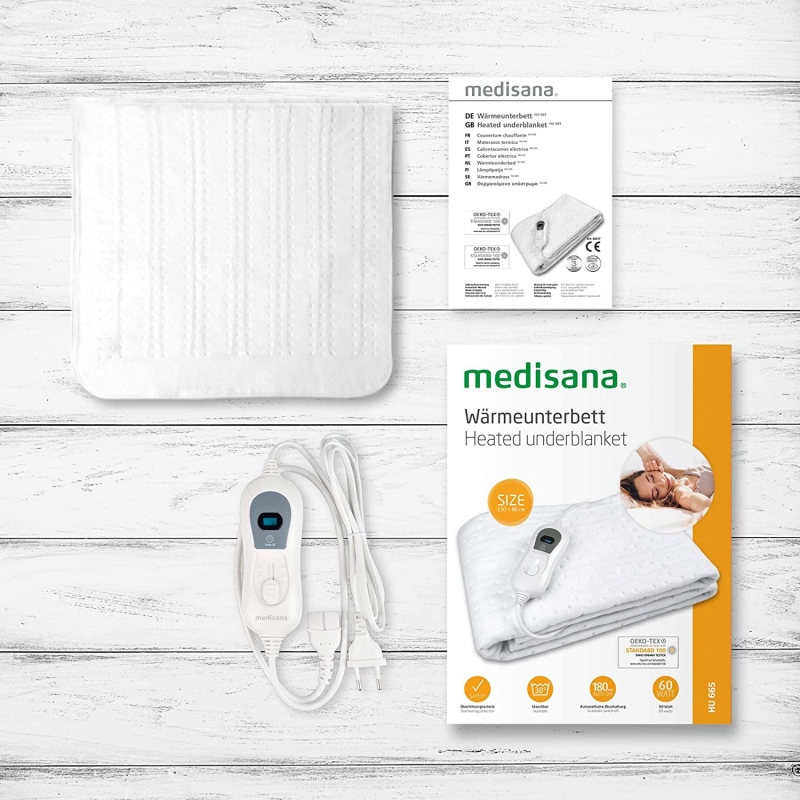 Medisana HU 665 elektrinė antklodė, 150x80cm 