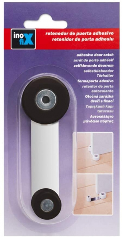 INFOFIX 2058–4 Pasukama metalinė ruda guminė kojelė 